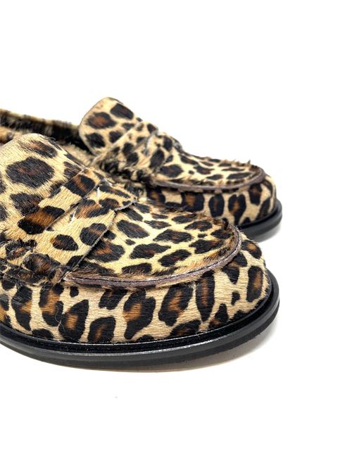 Mocassino donna college maculato IL LACCIO | ELSAN252CAVALLINOLEOPARD-MACULATO